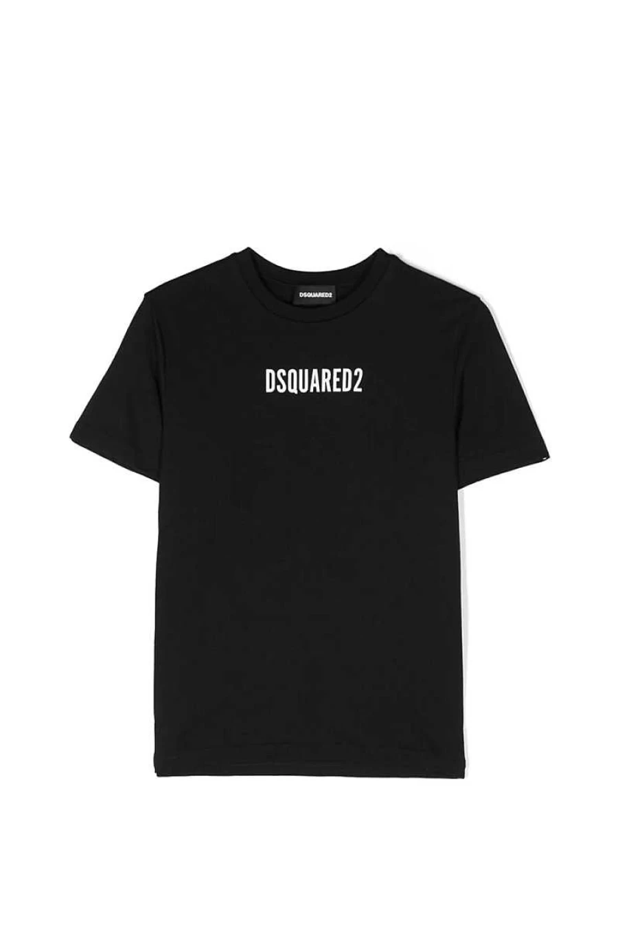 Dsquared Kids Black T-Shirt Dq1738-D00Mv for Children