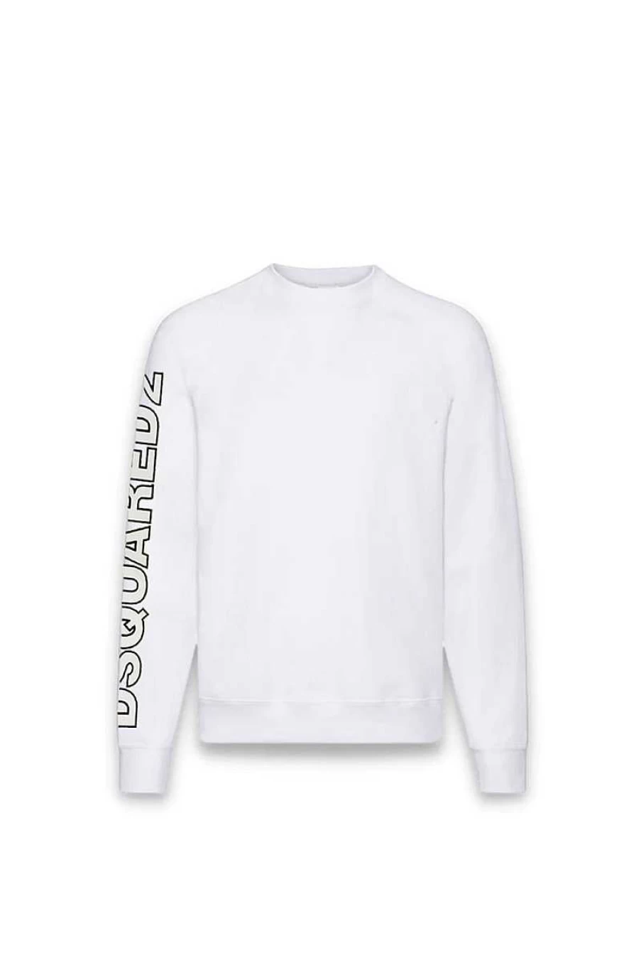 Dsquared Child White Sweatshirt DQ1758-D003G Kids Cotton Pullover