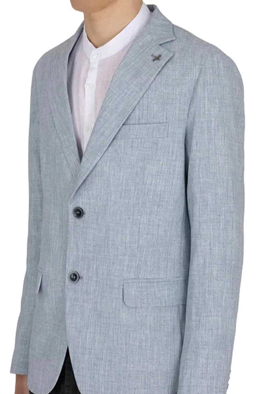 Over-d Men's Denim Jacket with 2 Buttons - Oe1S2S3G13 Style for Men