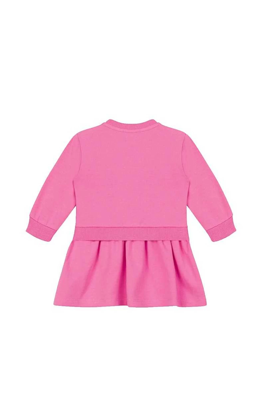 Moschino Girl's Strawberry Print Moon Design Dress - MBV08K-LDA16