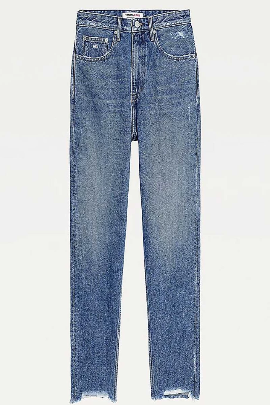 Tommy Hilfiger Women's Mom Jeans in Dark Denim - High-Waisted Vintage Style Uhr Dw0Dw11492 1Bk