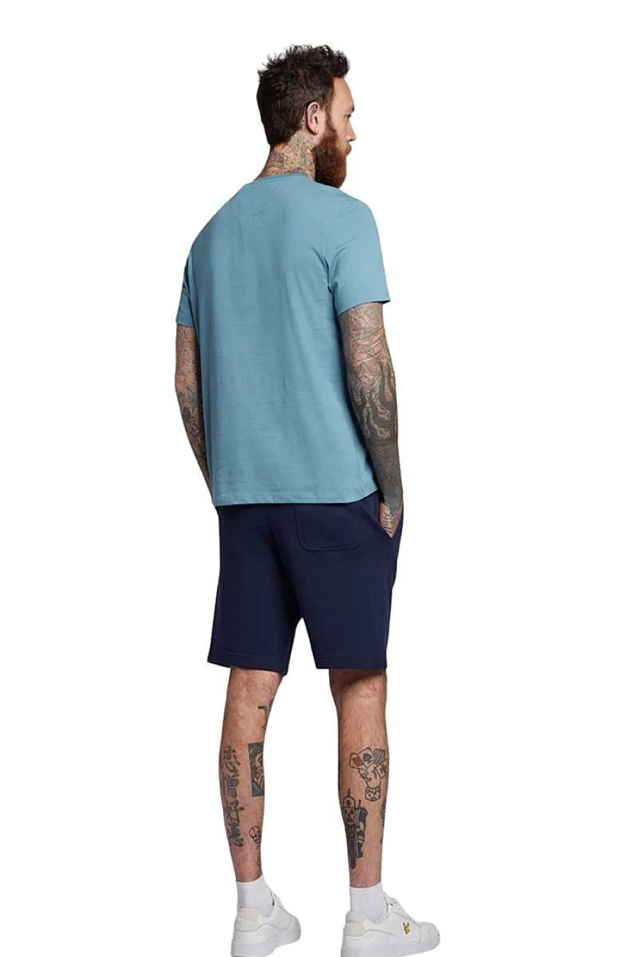 Lyle & Scott Men's Ml414Voge Blue Sweat Shorts