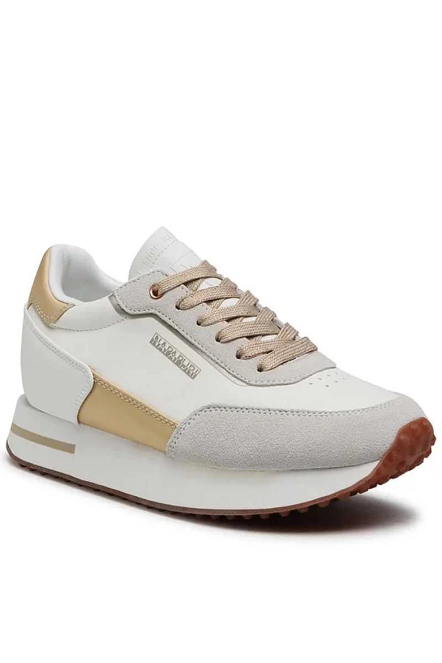 Napapijri Women's Running Shoes 002 - Bright White Athletic Footwear for Women
