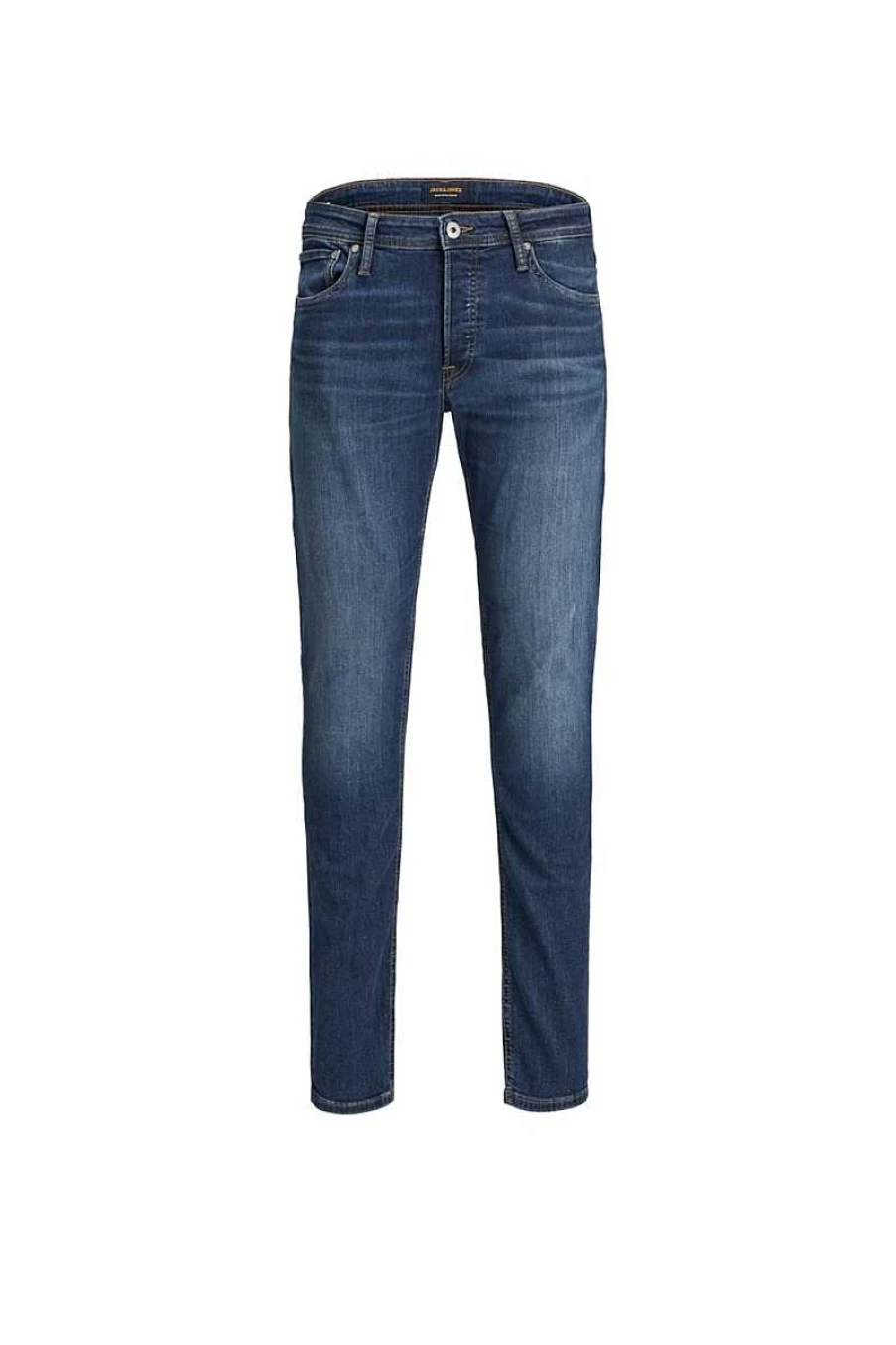 Jack & Jones Men's Medium Blue Jeans - Classic Fit Denim Pants for Men