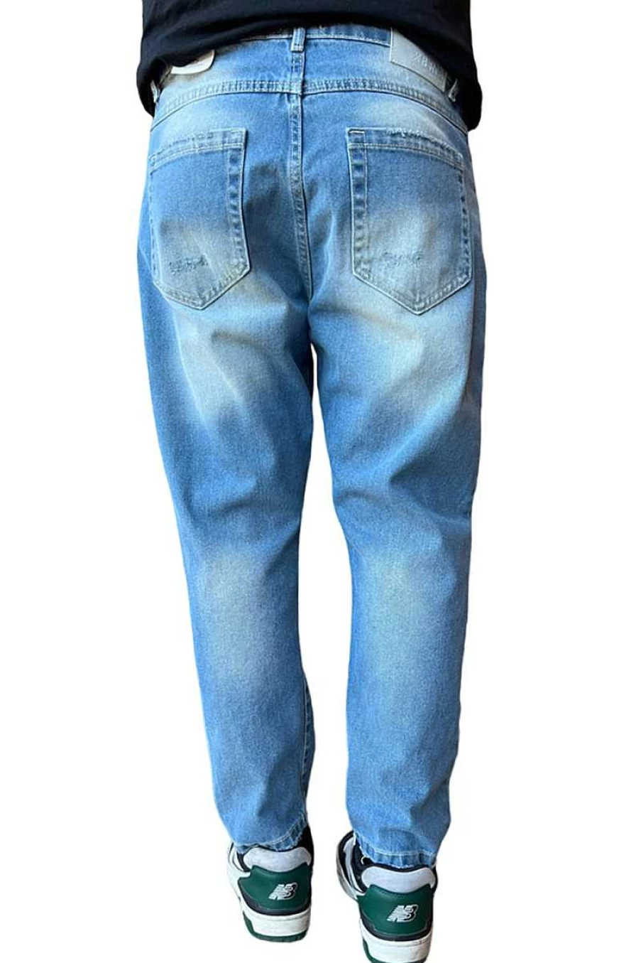 Berna Men's Light Wash Denim Jeans 230126 - Classic Fit for Men