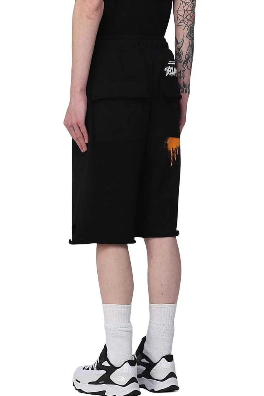Disclaimer Bermuda Black Men's Shorts 23Eds53424