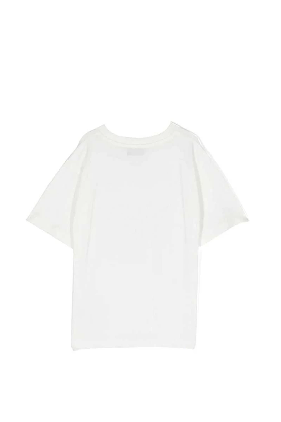 Moschino Kids Cloud Print T-Shirt - HBM060-LBA10J Casual Comfortable Cotton Tee for Children