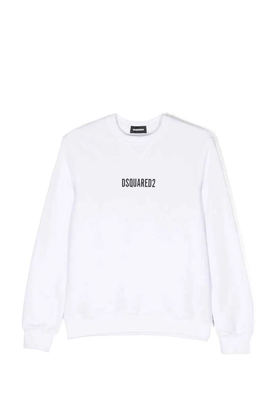 Dsquared Child White Sweatshirt Dq1739-D003G Kids Casual Pullover