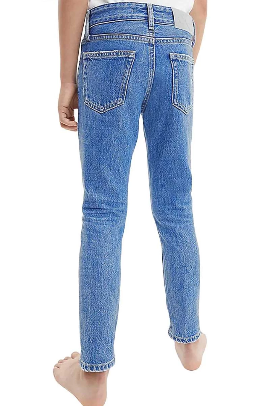 Calvin Klein Kids' Light Denim Jeans | Ib0Ib01268 | Comfortable Fit for Children