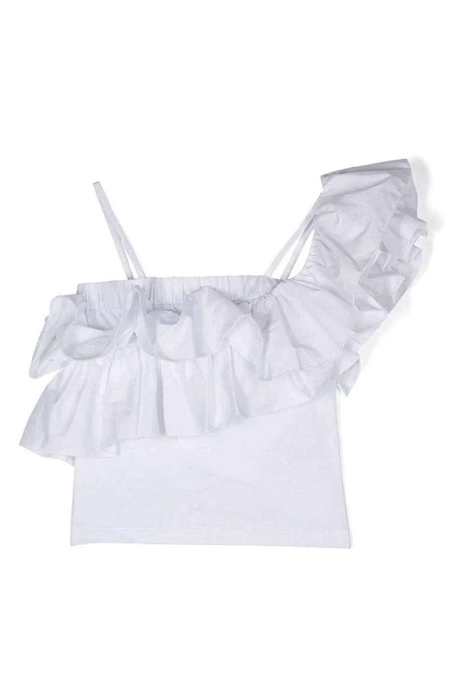 Patrizia Pepe Girls' White Shirt 7C0698 - Stylish Top for Girls