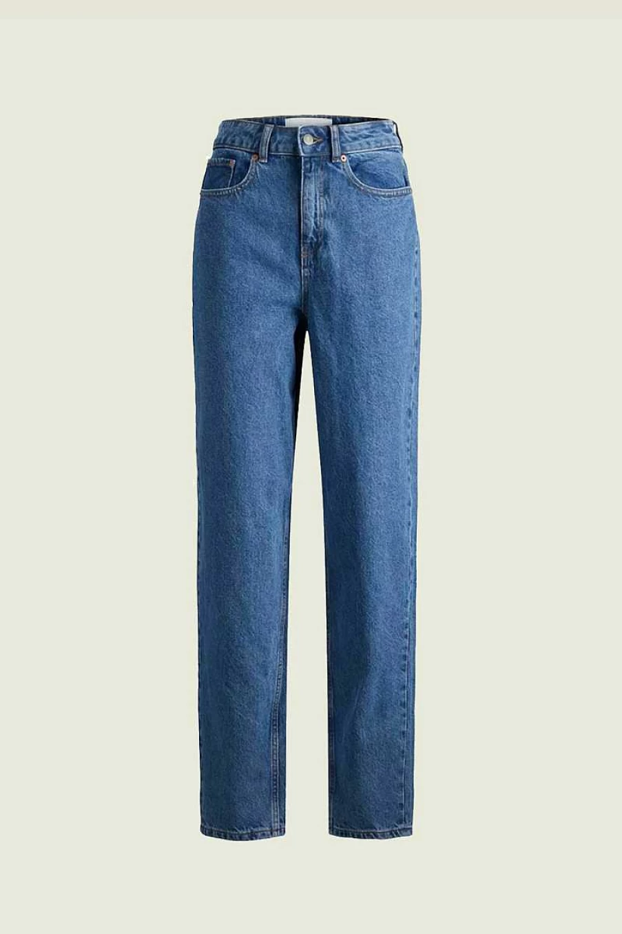 "Jjxx Women's Medium Blue Mom Jeans | High Waist Denim Pants 12203987"
