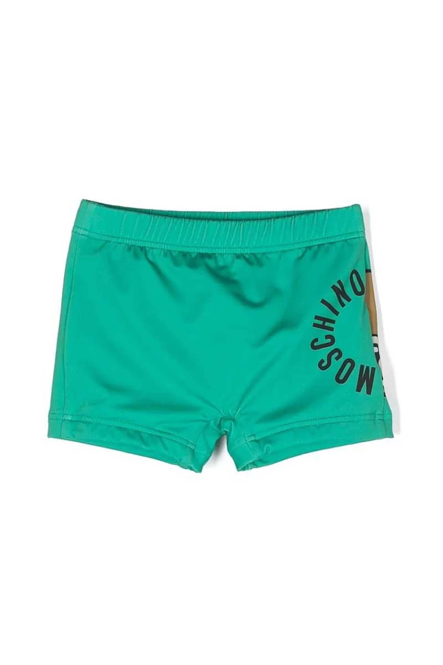 Moschino Kids Green Shorts Mwl006-Lka00 for Children