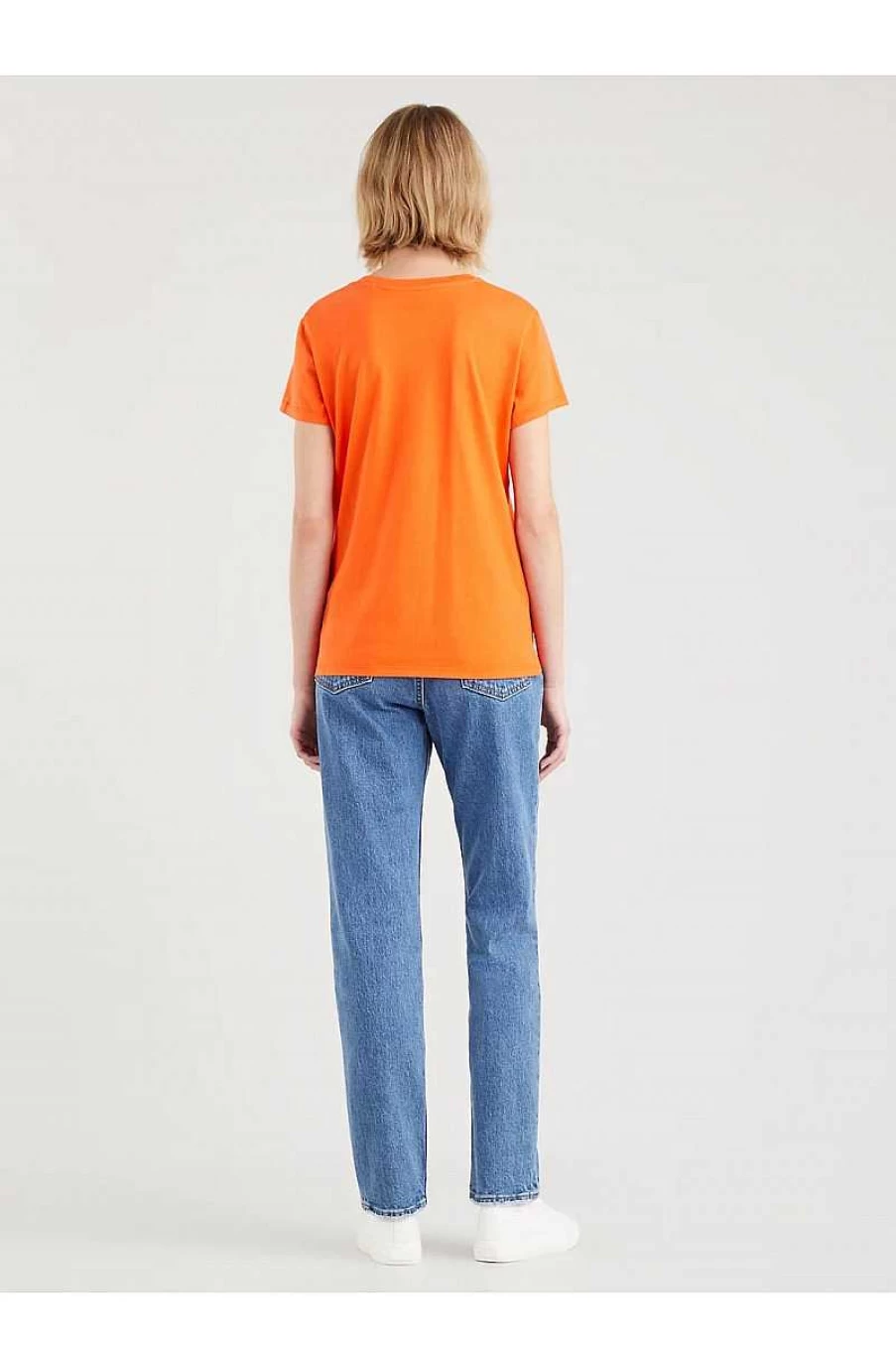 Levi's Women's The Perfect Tee Seasonal Short Sleeve T-Shirt in Orange