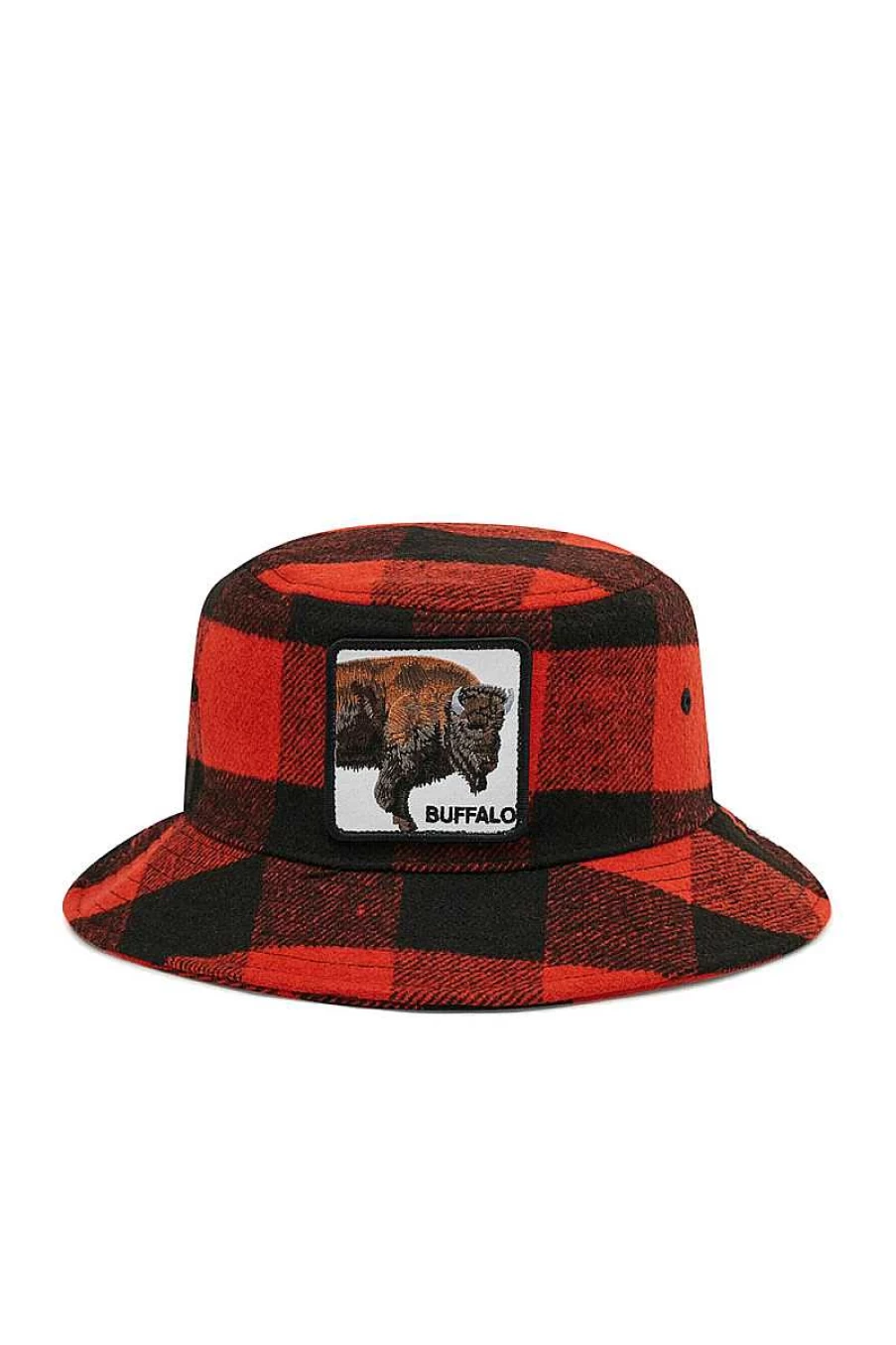 Goorin Bros Men's Red Bucket Hat - Model 105-0216-Red