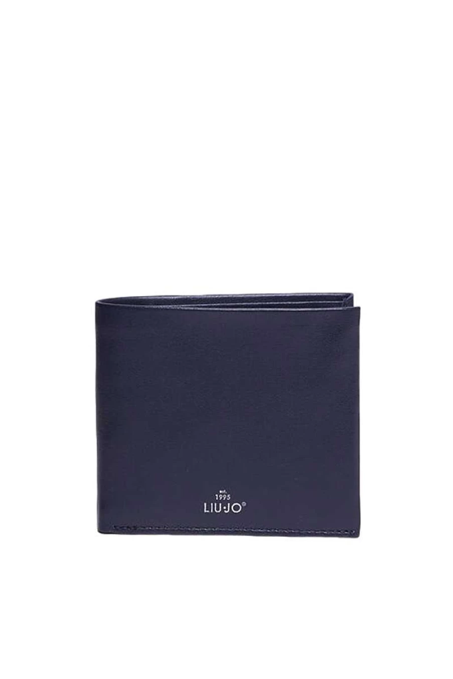 Liu Jo Men's Genuine Leather Denim Wallet M123P402Nappa Coin Holder