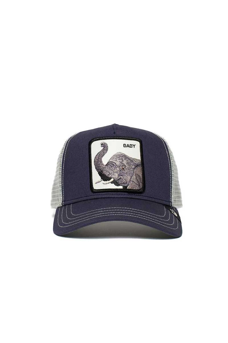 Goorin Bros Men's Big Baby White and Blue Baseball Cap