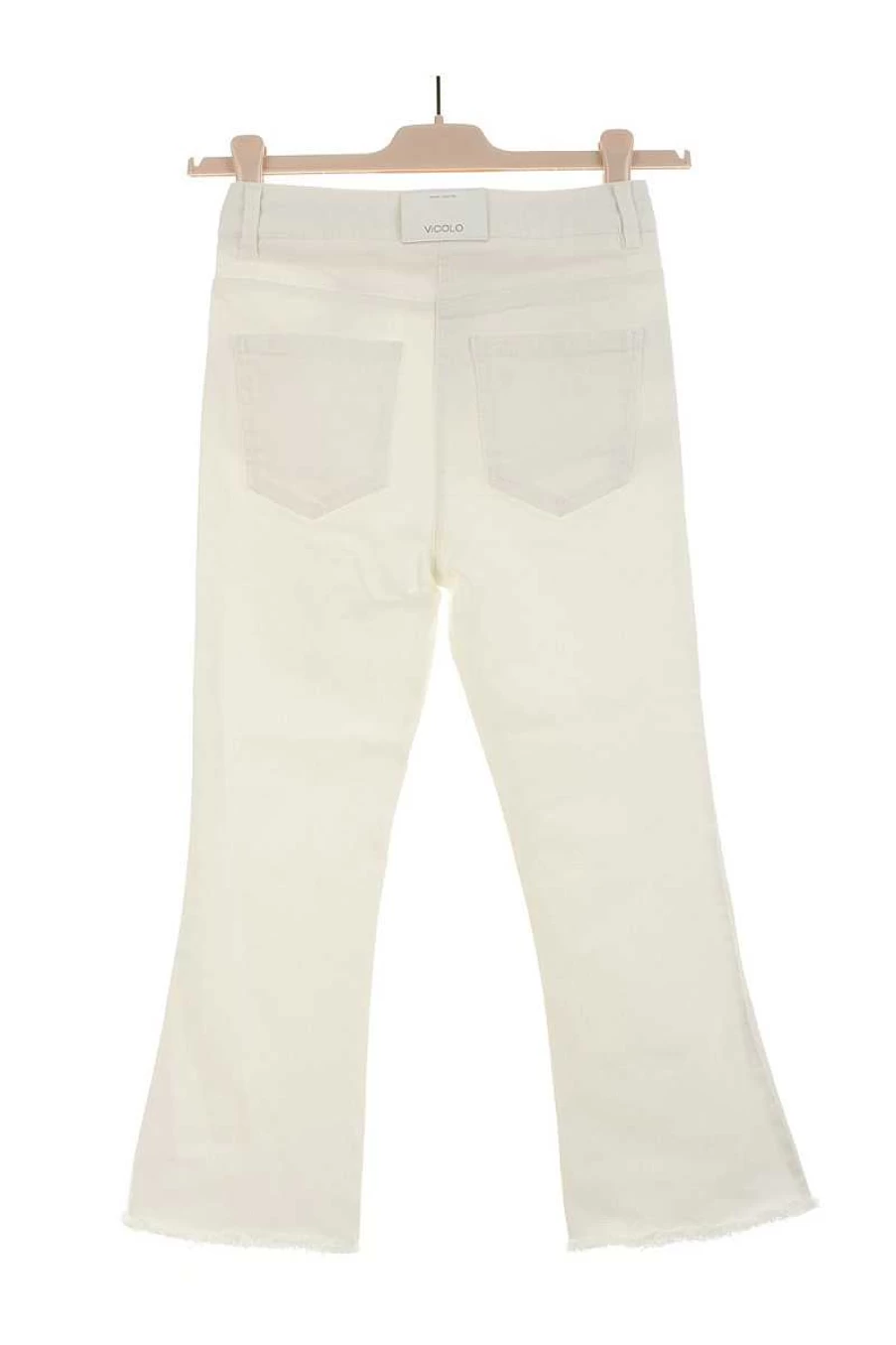 Vicolo Girl's High-Waisted Milk Wash Jeans 3145P0544 - Trendy Denim for Girls