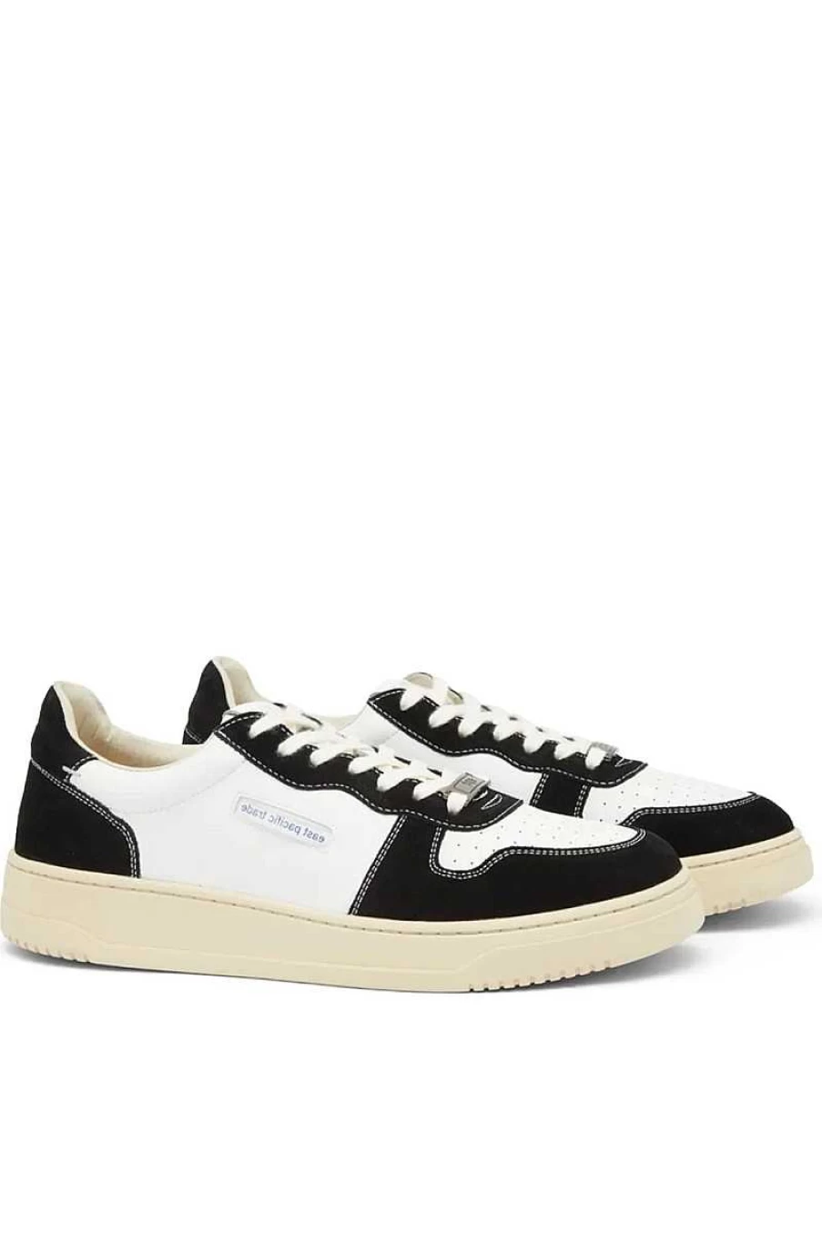Ept Men's White and Black Sn1Ct18001 Sneakers - Ep1 Style
