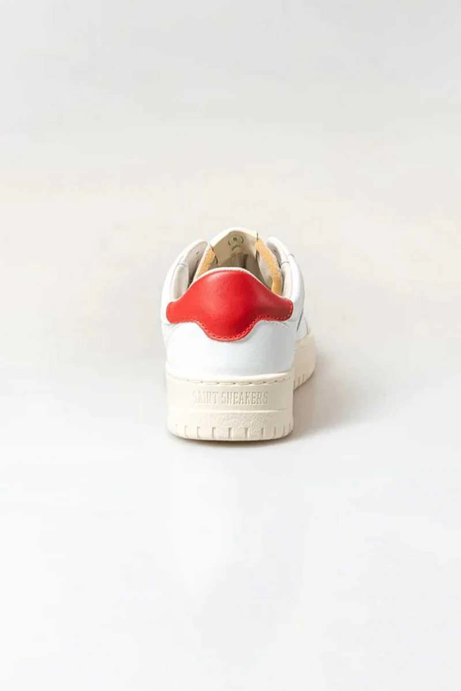 Saint Sneakers Women's Golf Sneakers 2023/2024 - White & Red Athletic Shoes