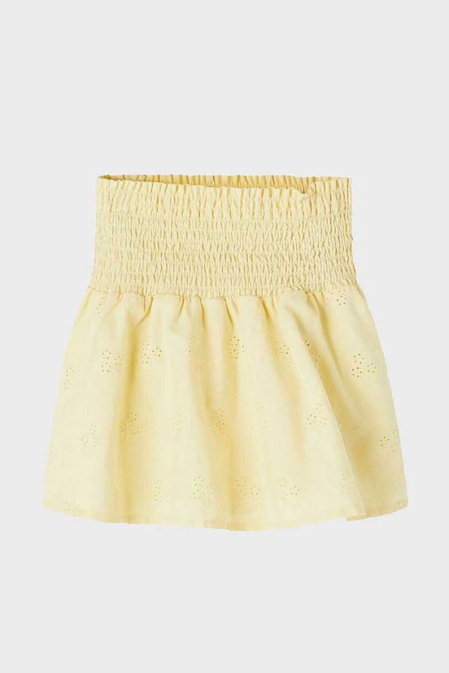 Name.it Girls' San Gallo Lace Skirt in Yellow | Style 13202493