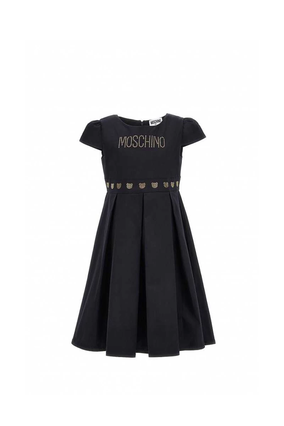 Moschino Kids Black Dress - Stylish Children's Party Dress by Moschino