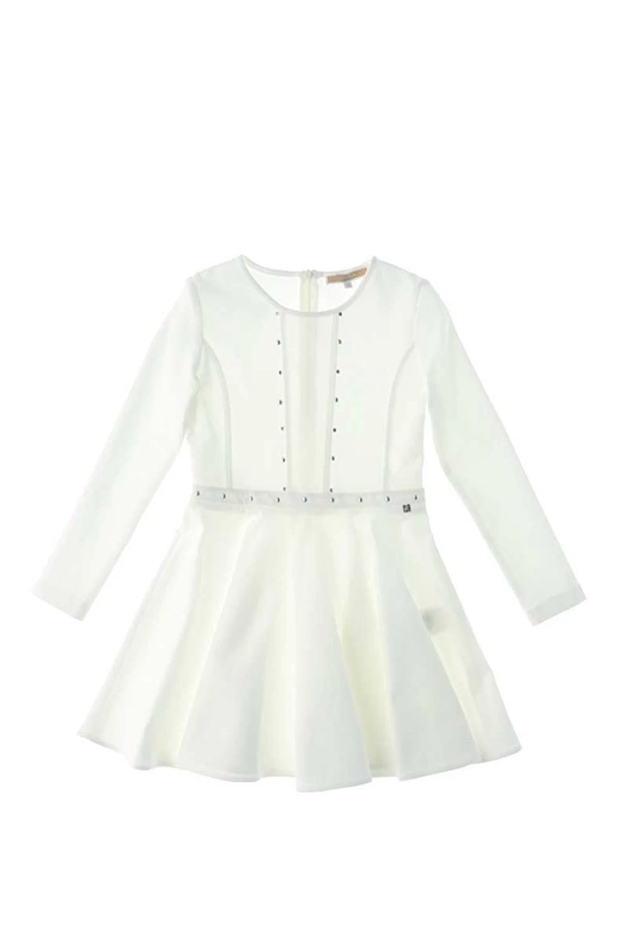 Kocca Girls' White Nelana Dress - Elegant & Comfortable Dresses for Girls