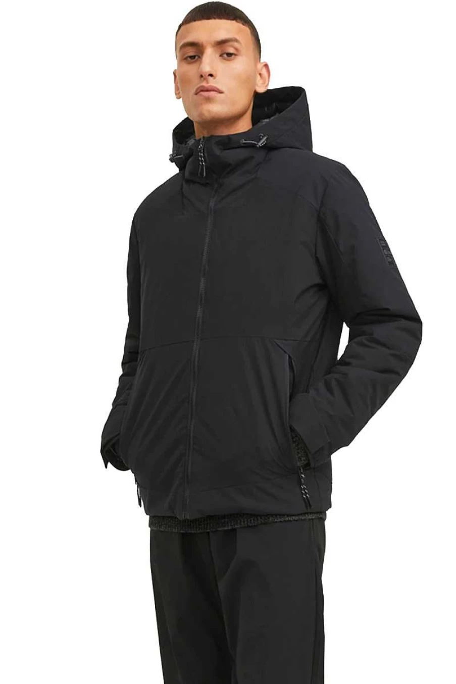 Jack&Jones Men's Black Jacket 12238978 - Stylish Outerwear for Men