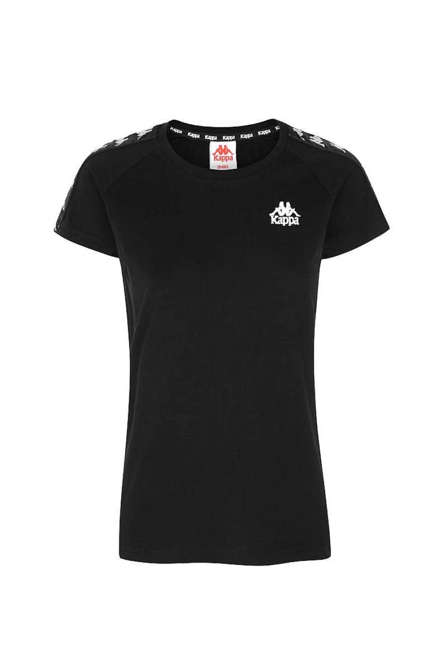 Kappa Girls' Black & White T-Shirt 304Vg00 A9F - Stylish Comfort for Kids