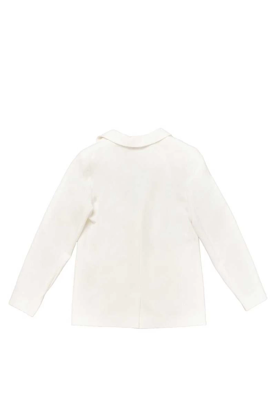 Kocca Girls' White Maelar Jacket - Stylish Winter Outerwear for Girls