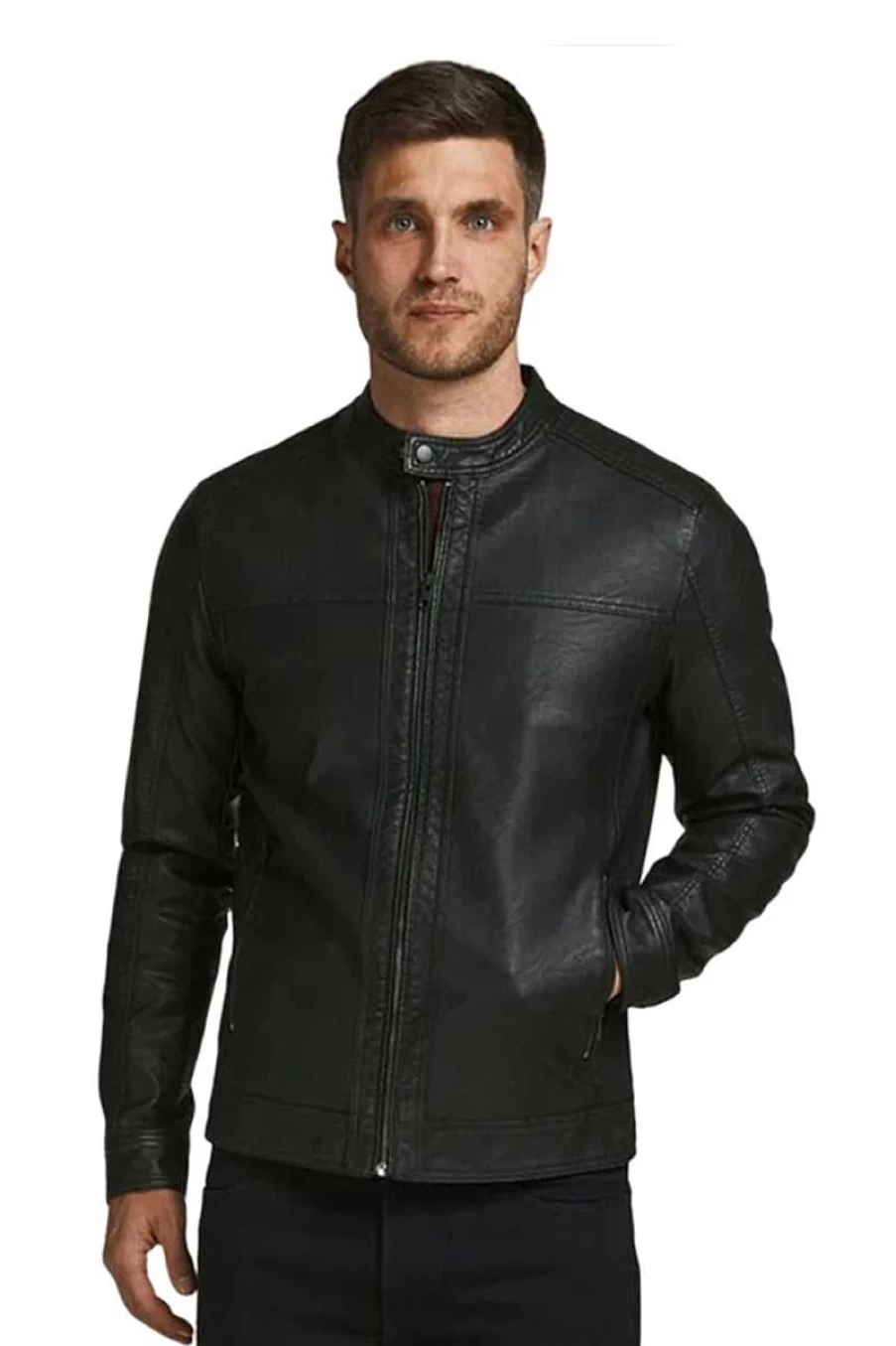 Jack & Jones Black Men's Casual T-Shirt - Stylish Comfort Fit for Everyday Wear