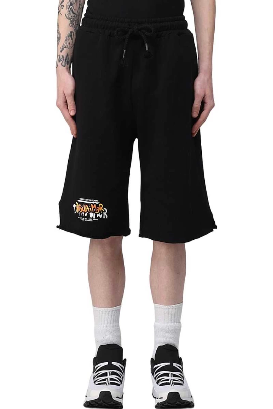 Disclaimer Bermuda Black Men's Shorts 23Eds53424