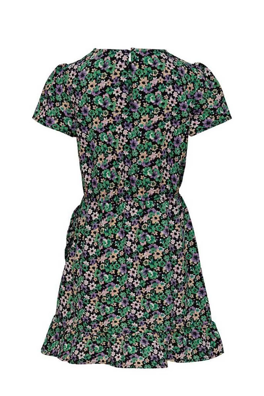 "Only Girl's Floral Print Dress - Stylish Flower Dress for Girls"