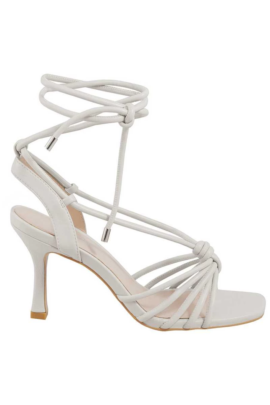 Tosca Blu Women's High Sandals Cervia Ss2215S125 in Milk Color
