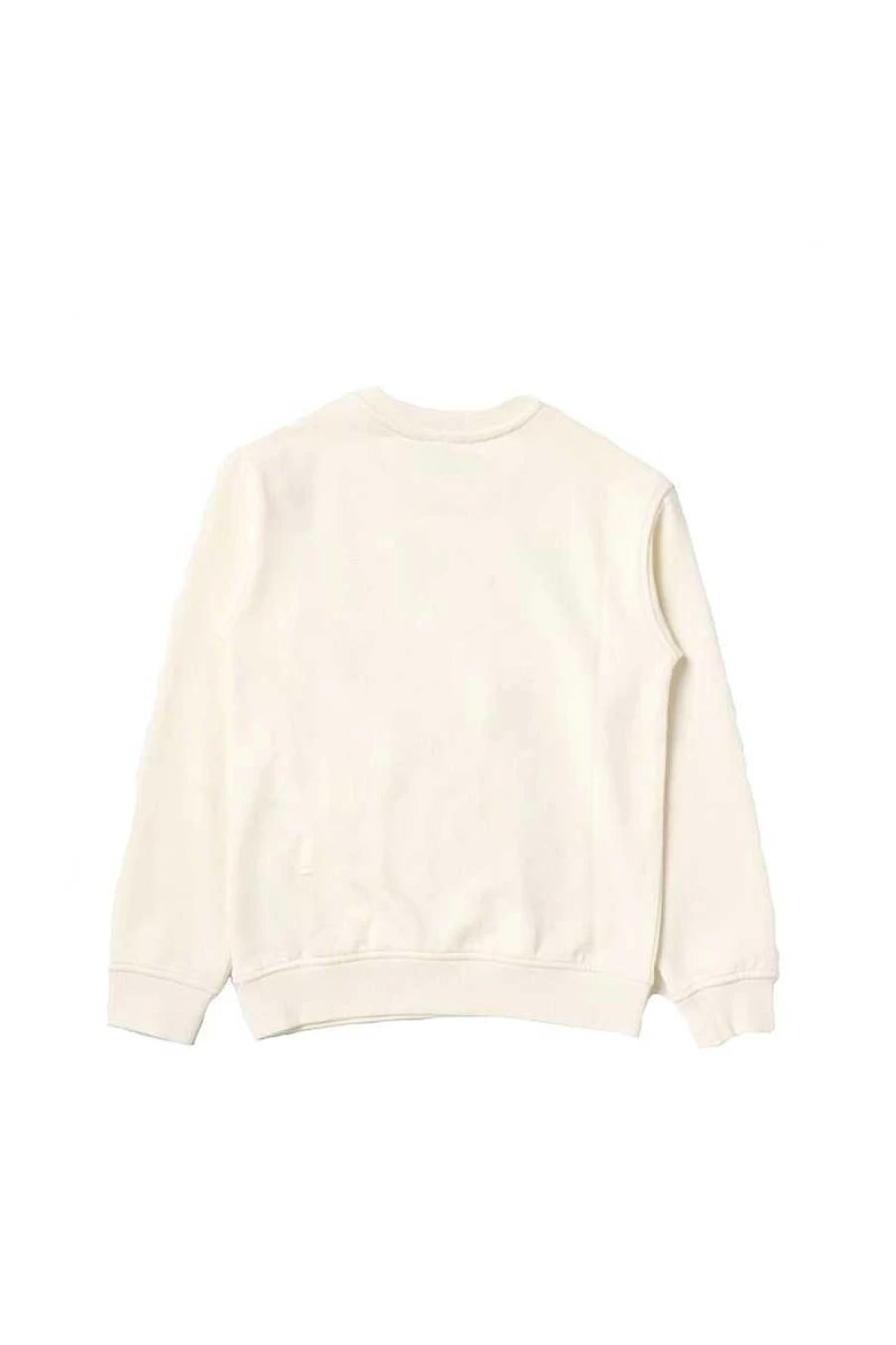 Moschino Kids Milk Cream Embroidered Logo Sweatshirt | Hnf06O-Lca23