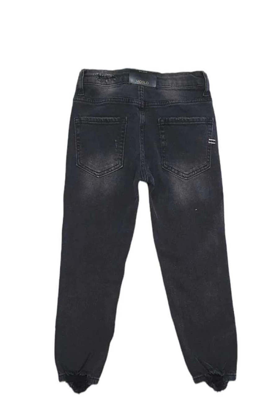 Vicolo Girl's Black High-Waist Skinny Jeans 3145Pd0507 for Trendy Outfits
