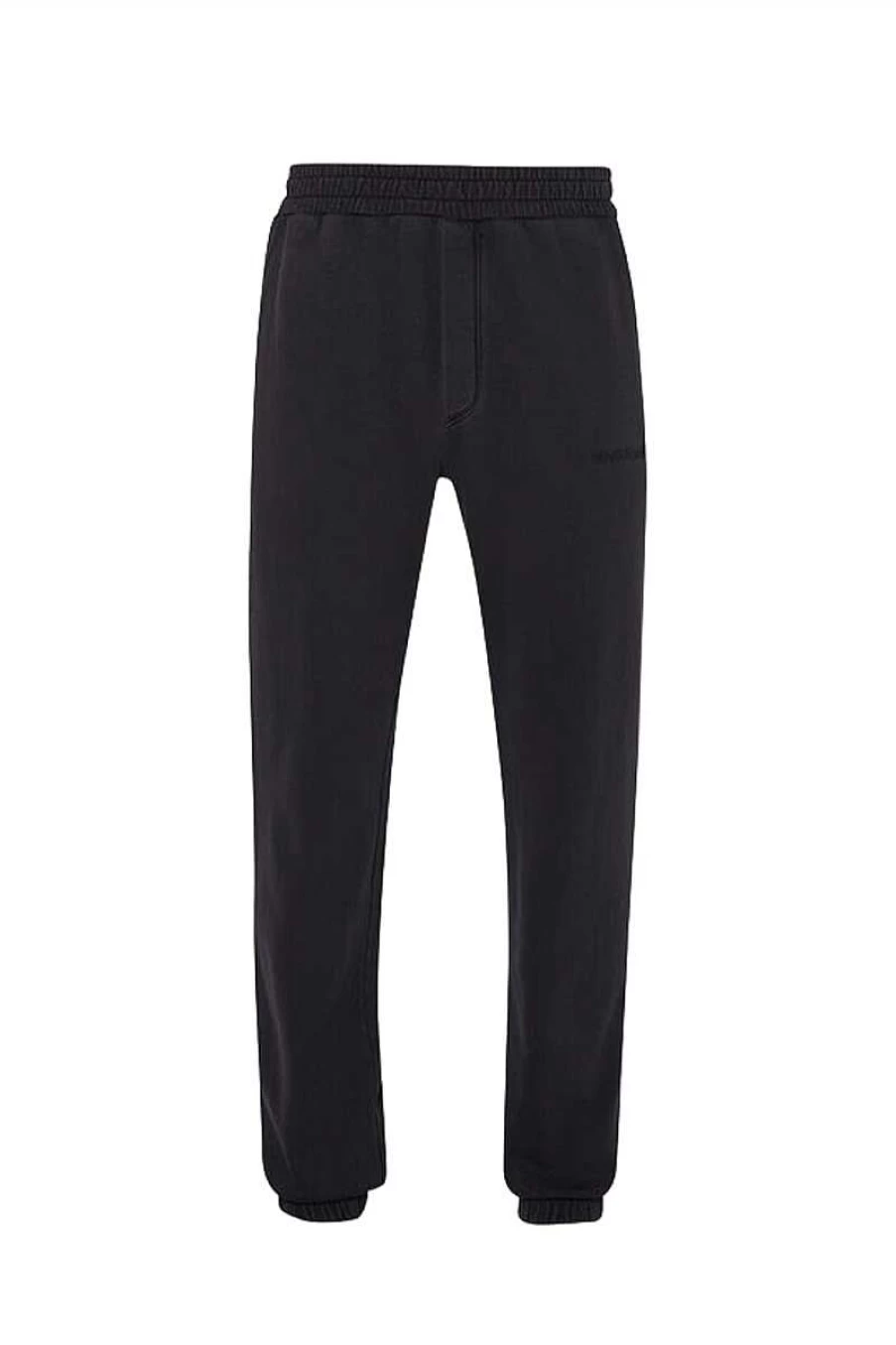 Liu Jo Men's Cotton Joggers Tracksuit Trousers for Spring Summer - Black M123P303 Washjogg